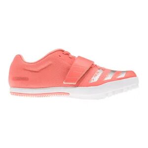 Adidas JUMPSTAR - Zapatillas de clavos de atletismo hombre fluo coral/grey/white