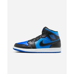 Zapatillas Nike Air Jordan 1 Mid  Negro y Azul Hombre - DQ8426-042