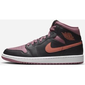 Zapatillas Nike Air Jordan 1 Mid SE  Negro y Naranja Hombre - FB9911-008