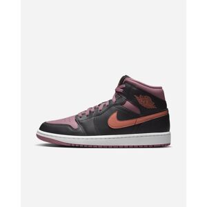 Zapatillas Nike Air Jordan 1 Mid SE  Negro y Naranja Hombre - FB9911-008