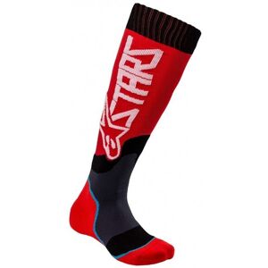 Calcetines Alpinestars Youth Mx Plus-2 Socks Red White  4741920-32