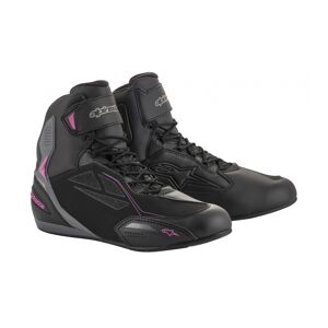 Zapatillas Mujer Alpinestars Stella Faster-3 Drystar Negro Oscuro Gris Fucsia  2