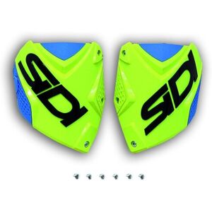 Recambio Sidi Frontal Caña Crossfire 2 Amarillo Fluor Azul  RCF2FRON4