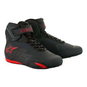 Zapatillas Alpinestars Sektor Edición Especial Negro Gris Rojo  2515518-1153