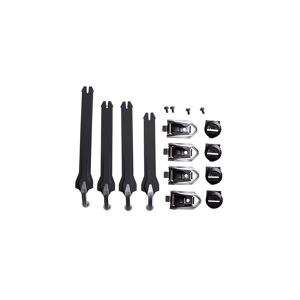 Kit De Correas Fox Para Botas Motion Negro Goma  30378-546