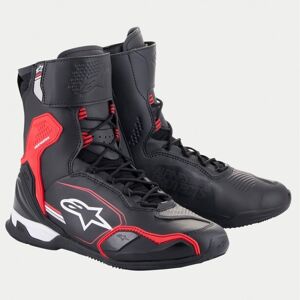 Zapatillas Alpinestars Superfaster Negro Brillo Rojo Blanco  2511124-1342