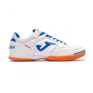 Joma - Zapatilla de fútbol sala Top Flex, Unisex, Blanco, 39