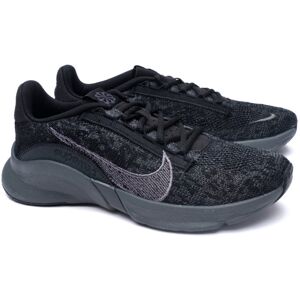 Nike - Zapatilla de training Superrep Go 3 Next Nature Flyknit, Unisex, Black, 8 USA