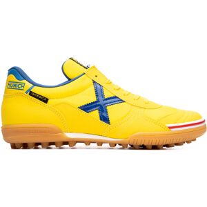 Munich - Bota de fútbol Gresca Genius Turf, Unisex, Yellow, 41