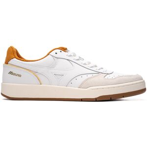 Mizuno - Zapatilla City Wind, Hombre, White-White-Pumpkin Spice, 9 UK