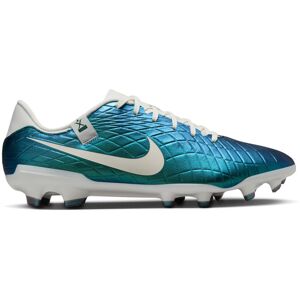 Nike - Bota de fútbol Tiempo Emerald Legend 10 Academy FG/MG, Unisex, Dk Atomic Teal-Sail, 11,5 USA