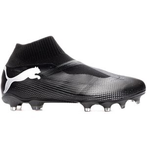 Puma - Bota de fútbol Future 7 Match+ LL FG/AG, Unisex, Black-White, 8.5 UK