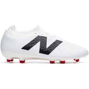 New Balance - Bota de fútbol Tekela Magique FG V4+, Unisex, White, 8,5 USA