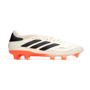 Adidas - Bota de fútbol Copa Pure 2+ FG, Unisex, Ivory-Core Black-Solar Red, 12 UK