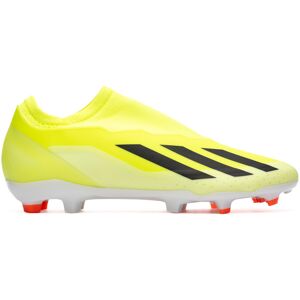 Adidas - Bota de fútbol X Crazyfast League LL FG, Unisex, Team Solar Yellow-Core Black-Ftwr White, 9,5 UK