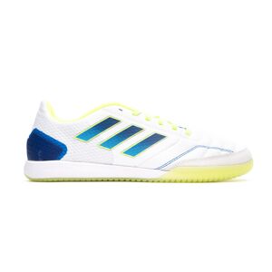 Adidas - Zapatilla de fútbol sala Top Sala Competition, Unisex, White-Green, 8 UK