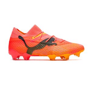 Puma - Bota de fútbol Future 7 Ultimate FG/AG, Unisex, Sunset Glow-Black-Sun Stream, 7 UK