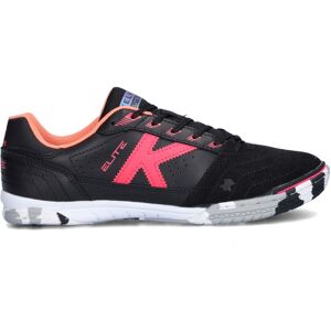 Kelme - Zapatilla de fútbol sala Elite, Unisex, Negro-Fucsia, 9 USA