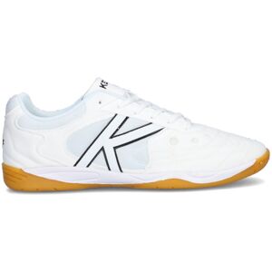 Kelme - Zapatilla de fútbol sala Indoor Copa, Unisex, Blanco, 9,5 USA