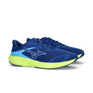 Mizuno - Zapatilla Enerzy Runnerz, Hombre, Navy Peony-White-Sharp Green, 42