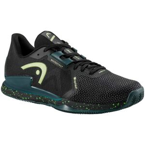 Zapatillas Head Sprint Pro 3.5 SF Clay Negro Verde Bosque -  -43