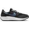 Nike waffle zapatilla moda hombre Negro (40)