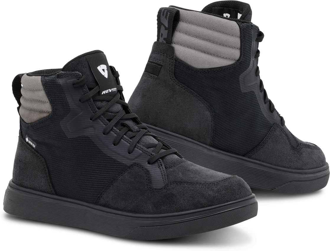 REV'IT! Zapatillas de Moto Mujer   Krait GTX  Negro-Gris