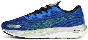 Puma VELOCITY NITRO 2 - Zapatillas de running hombre royal sapphire/fizzy lime