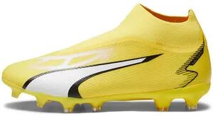 Puma ULTRA MATCH+ LL FG/AG - Botas de fÃºtbol con tacos moldeados hombre yellow blaze/puma white/puma black