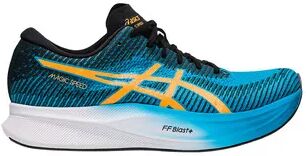 Asics MAGIC SPEED 2 - Zapatillas running hombre island blue/orange pop