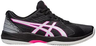 Asics SOLUTION SWIFT FF CLAY - Zapatillas de tenis hombre black/hot pink