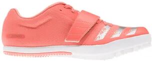 Adidas JUMPSTAR - Zapatillas de clavos de atletismo hombre fluo coral/grey/white