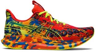 Asics NOOSA TRI 14 - Zapatillas de running hombre cherry tomato/safety yellow