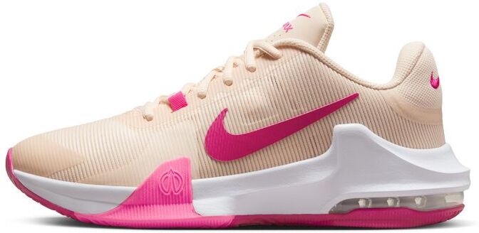 Zapatillas de baloncesto Nike Air Max Impact 4 Rosa y Marron Hombre - DM1124-801