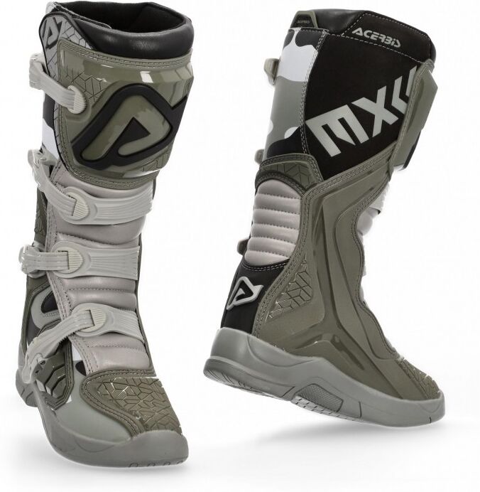 Botas Acerbis Stivale X-Team Marrón Gris  0022999.305