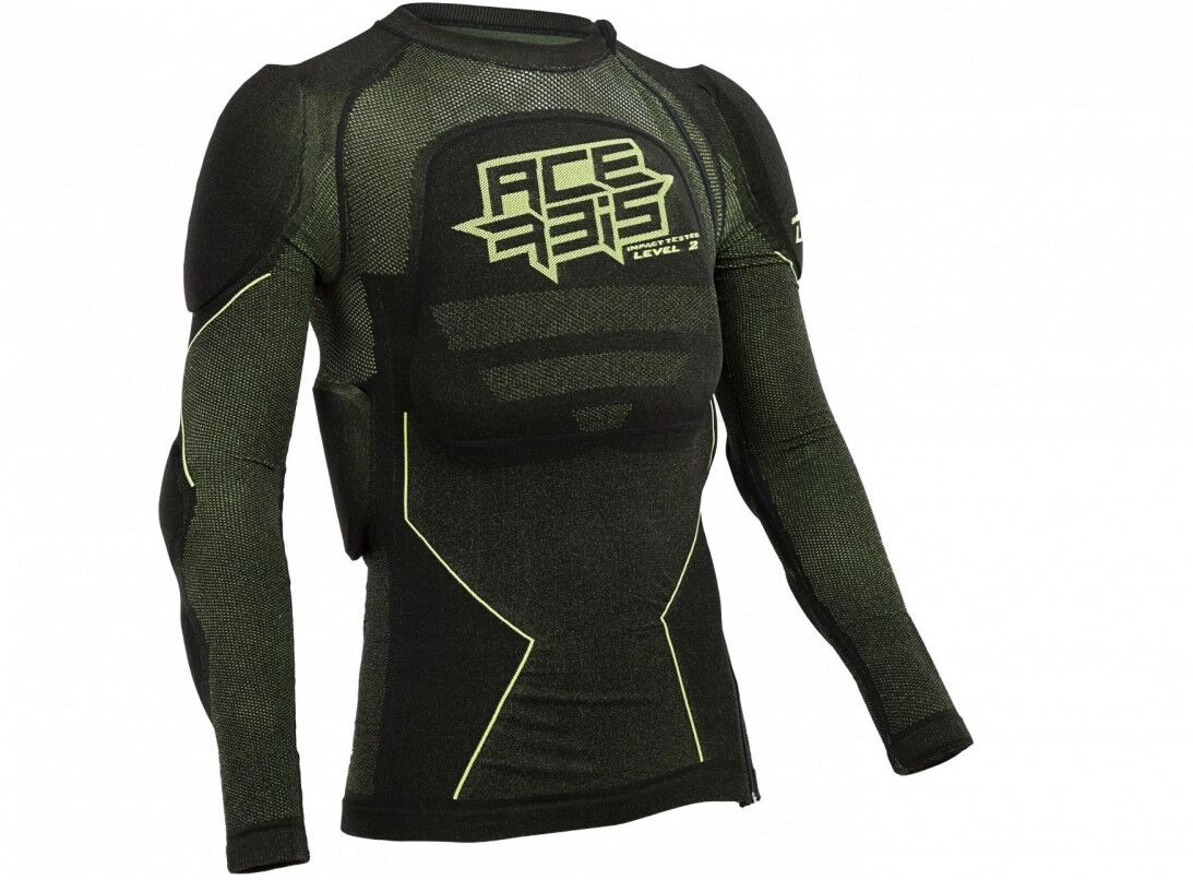 Camiseta Protección Acerbis X-Fit Future Level 2 Negro Amarillo  0024534.318