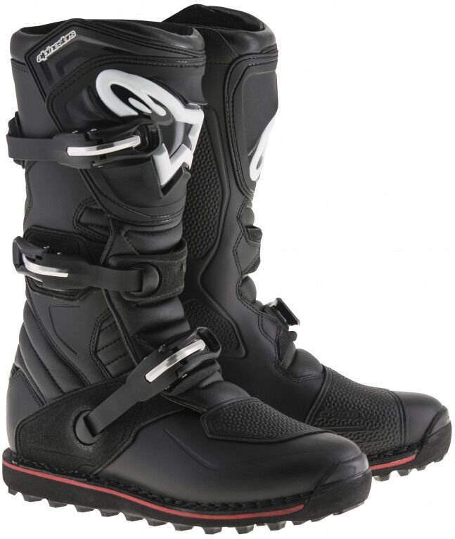 Botas Motocross Alpinestars Tech-T Negro Rojo  2004017-13