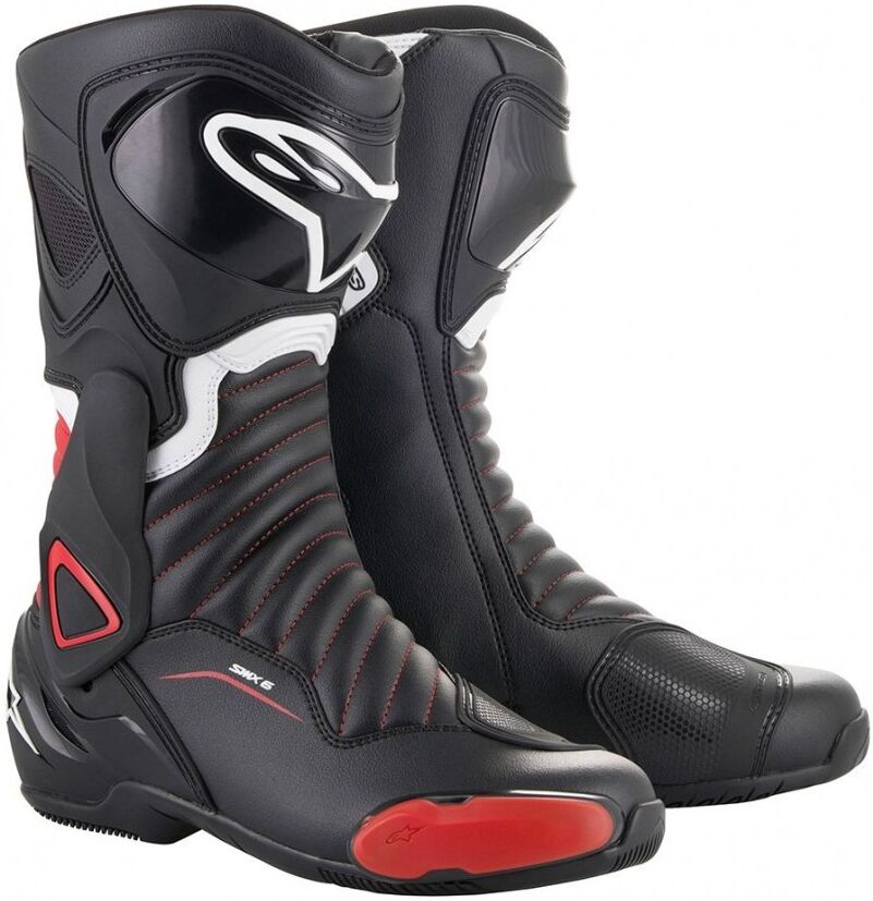 Botas Alpinestars Smx-6 V2 Negro Rojo 2223017-13