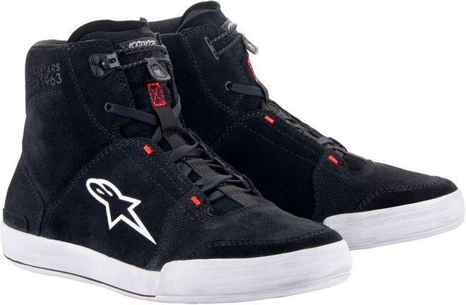 Zapatillas Alpinestars Chrome Negro Gris Rojo Fluor  2512322-1054