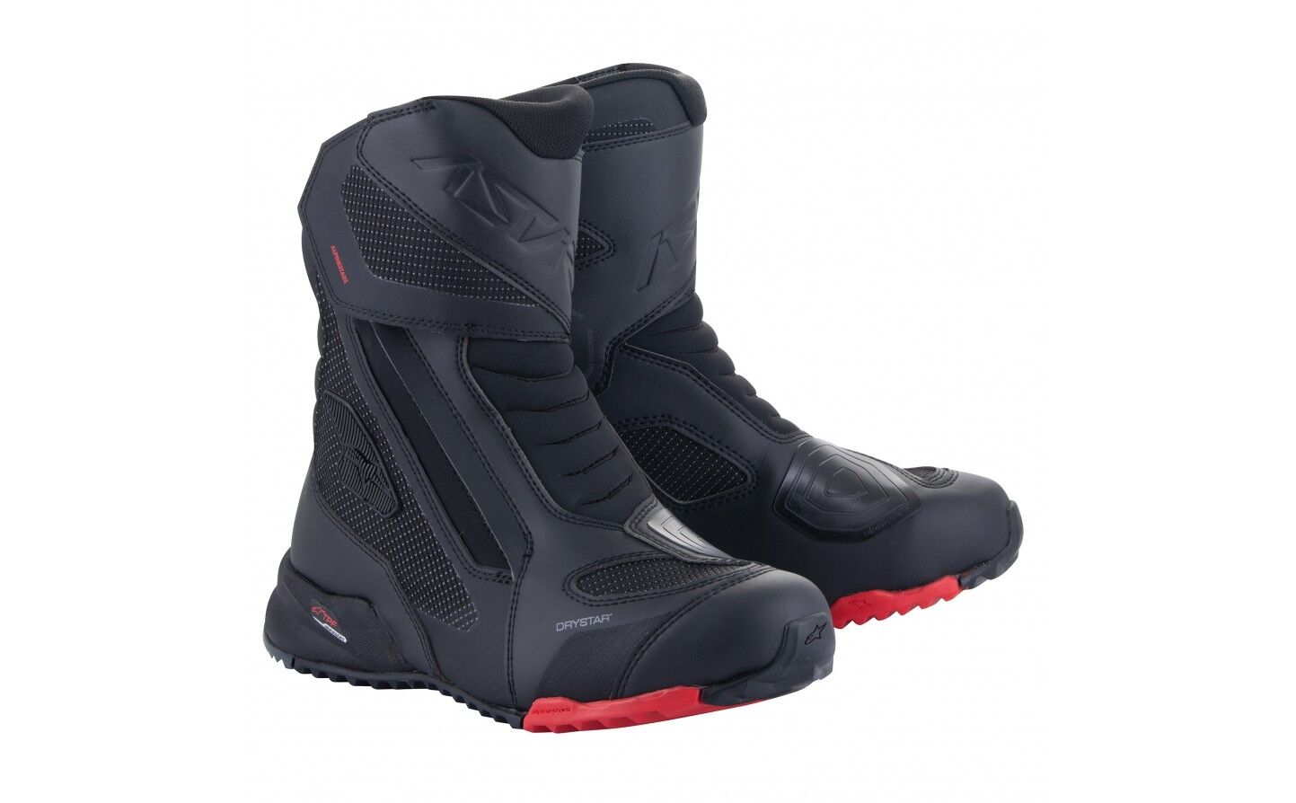 Botas Alpinestars Rt-7 Drystar Negro Rojo  2443023-13