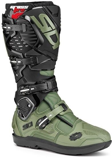 Botas Sidi Crossfire 3 Srs Verde Militar Negro  BOSOF321774