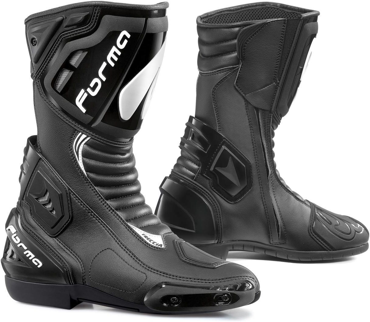 Forma Freccia Botas de moto - Negro (38)