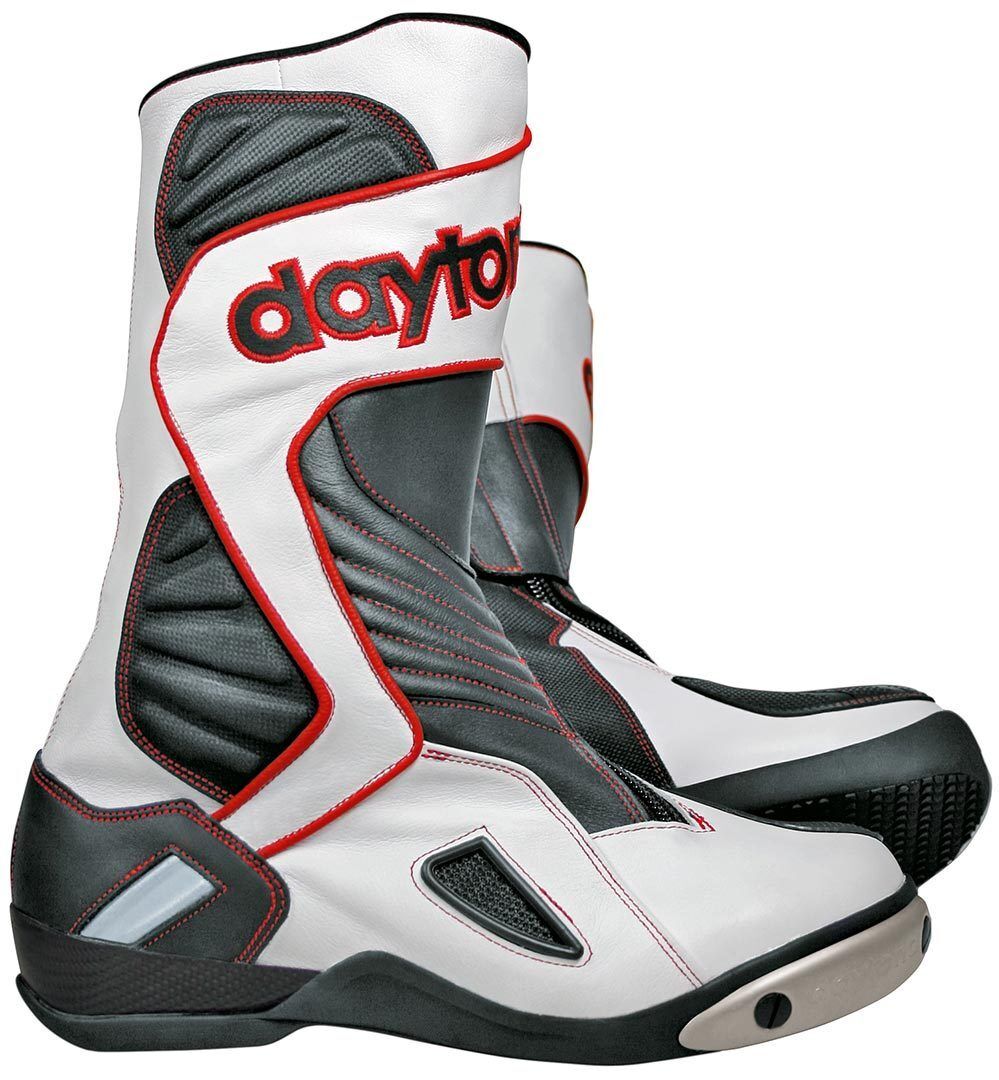 Daytona Evo Voltex Botas de moto - Negro Blanco Rojo (47)