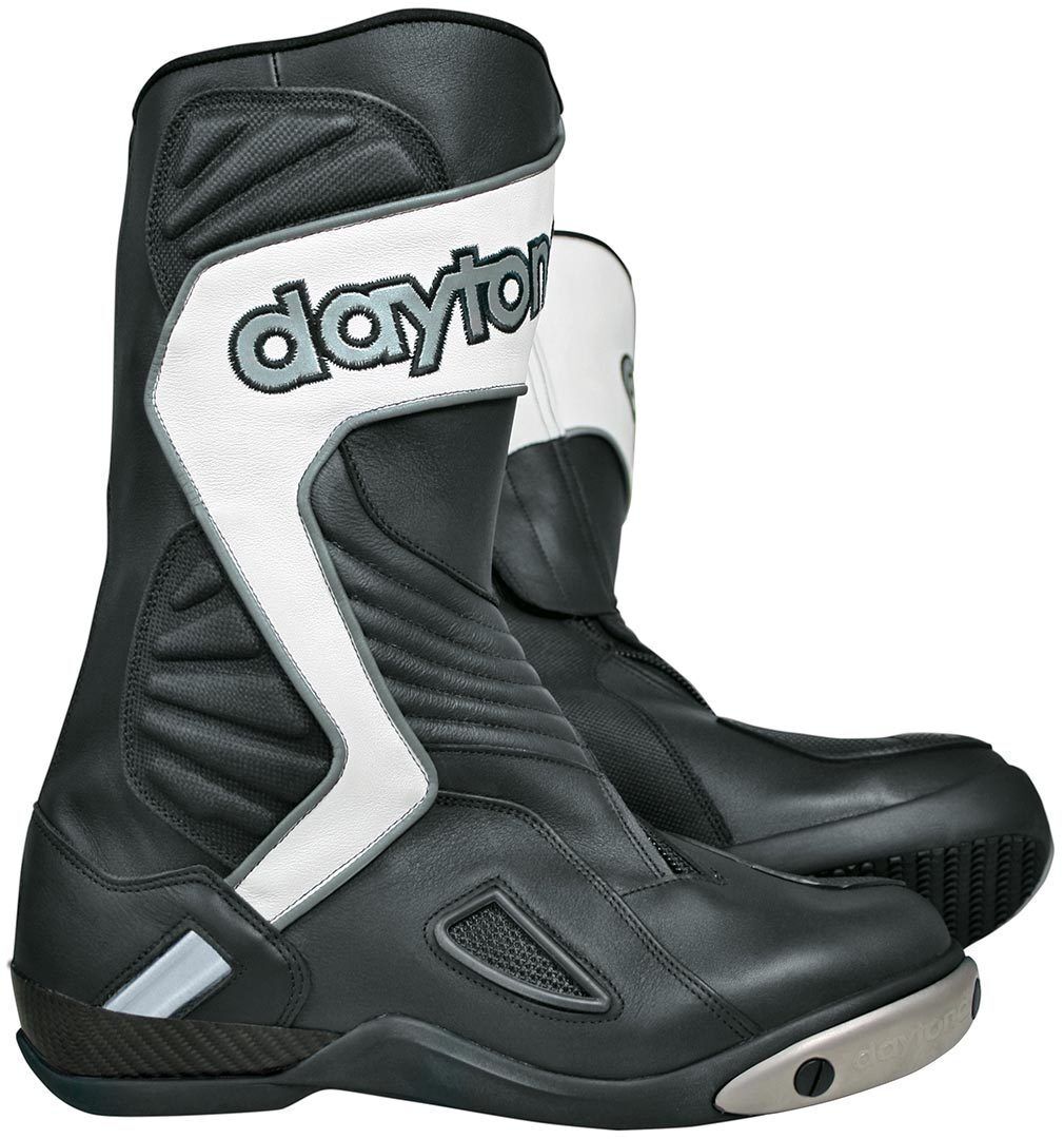 Daytona Evo Voltex GTX Gore-Tex Botas de moto impermeables - Negro Blanco (40)