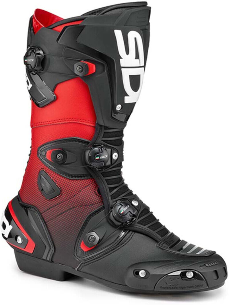 Sidi Mag-1 Botas de moto - Negro Rojo (41)