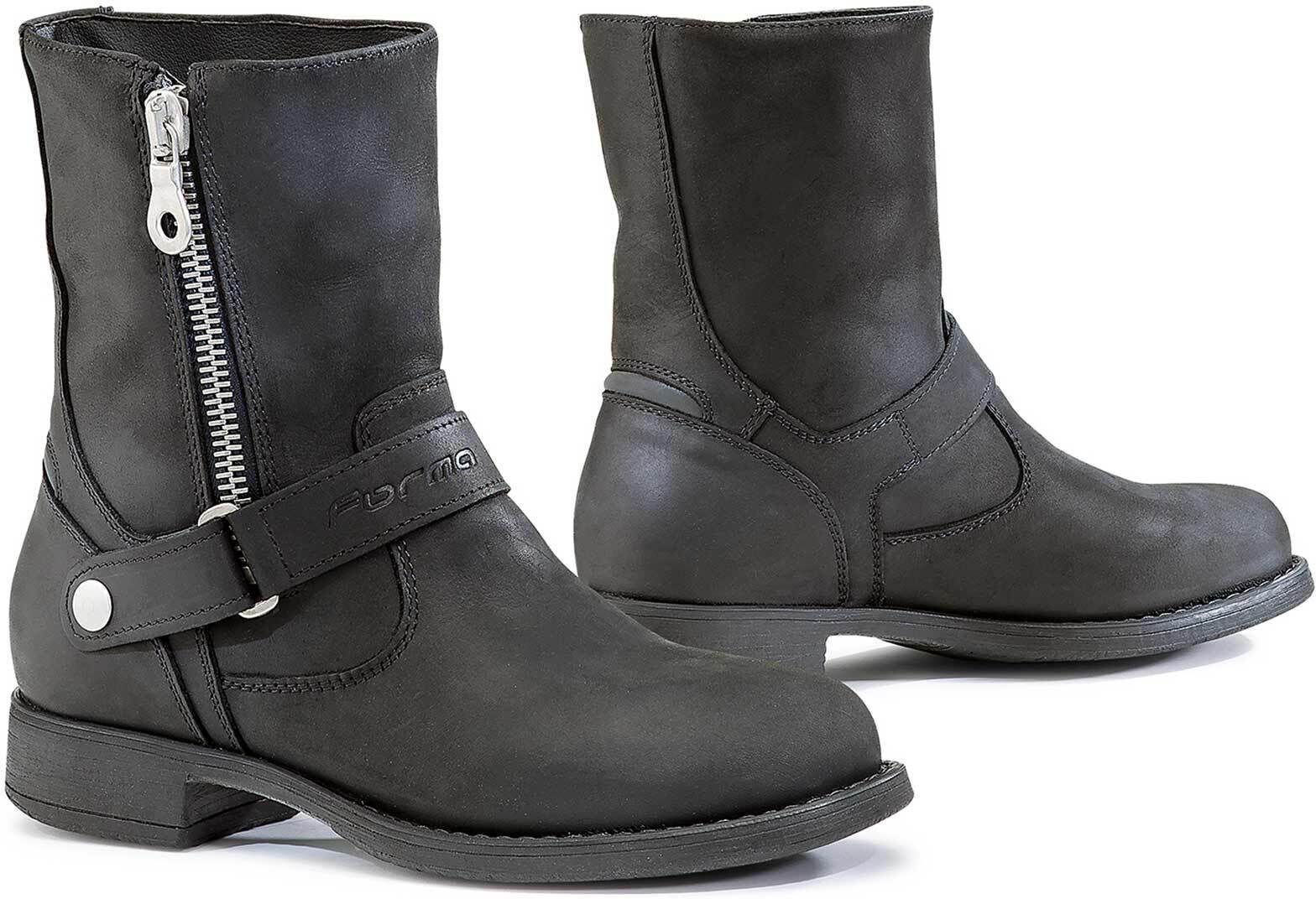 Forma Eva Botas de moto para mujer impermeables secas - Negro (37)