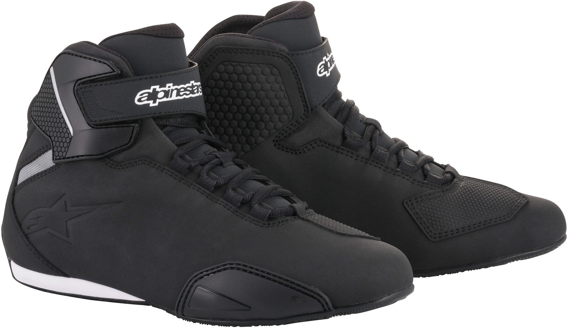 Alpinestars Sektor Zapatos de motocicleta - Negro (39)