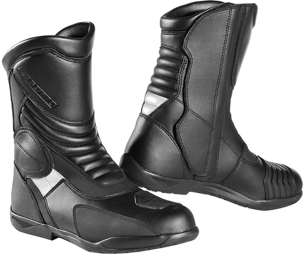 Bogotto Andamos botas de moto impermeables - Negro (48)