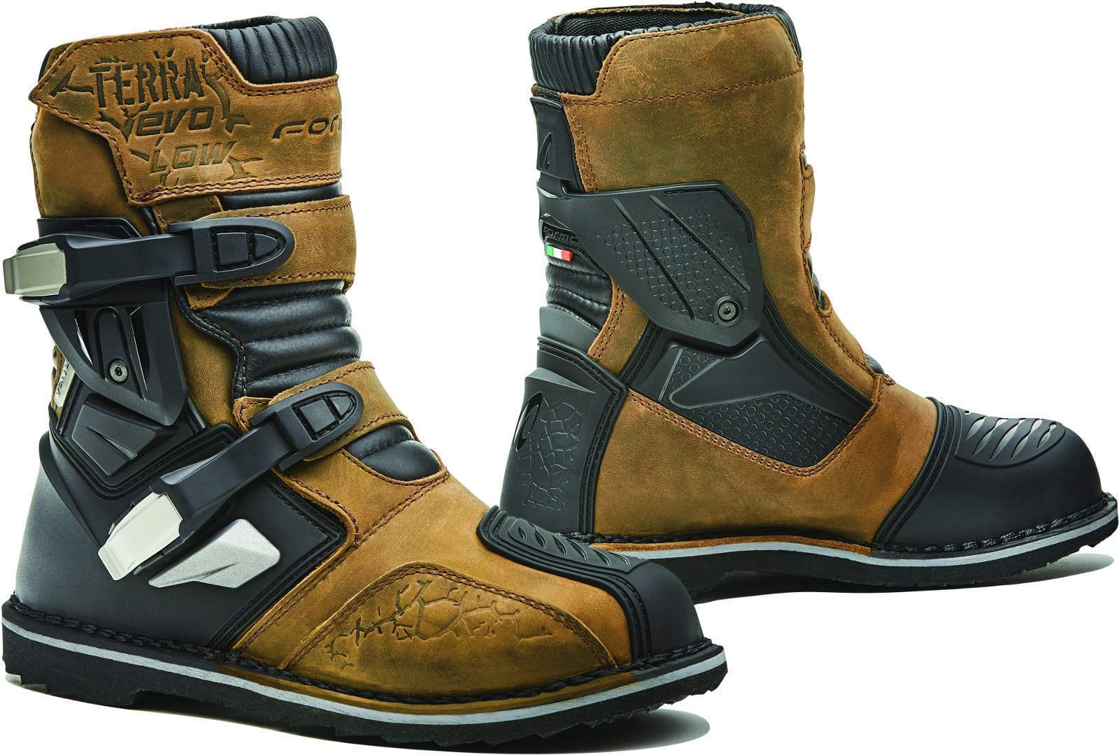 Forma Terra Evo Low Dry Botas de moto Wsserdicht - Marrón (41)