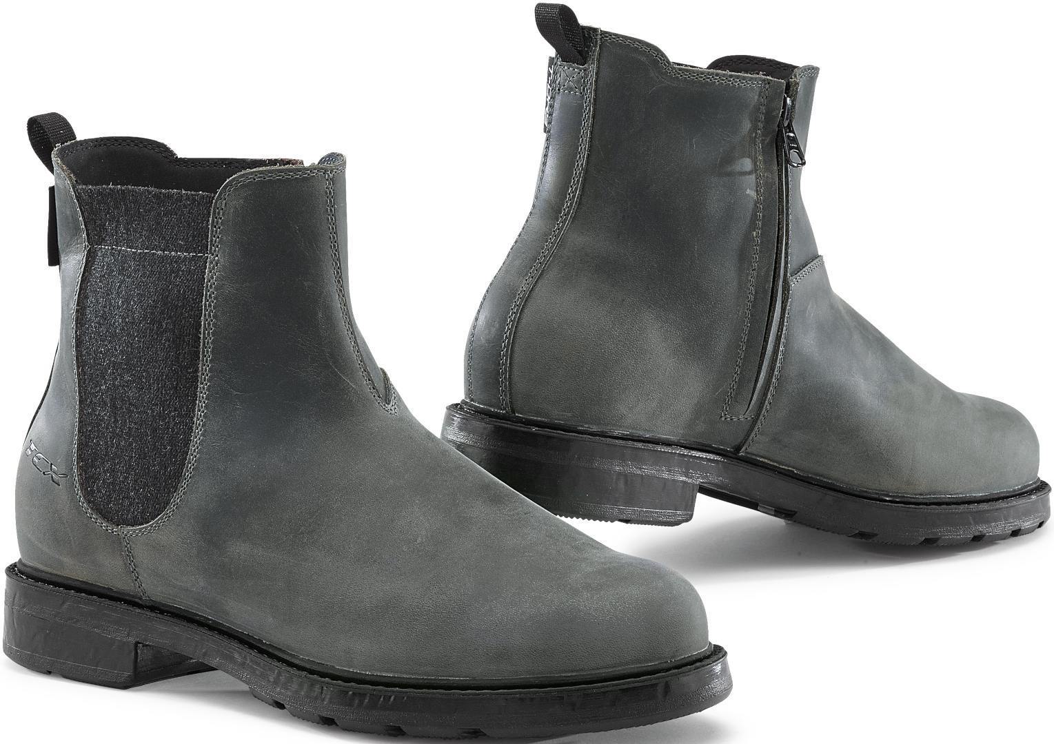 TCX Staten Zapatos de moto impermeables - Negro Gris (45)
